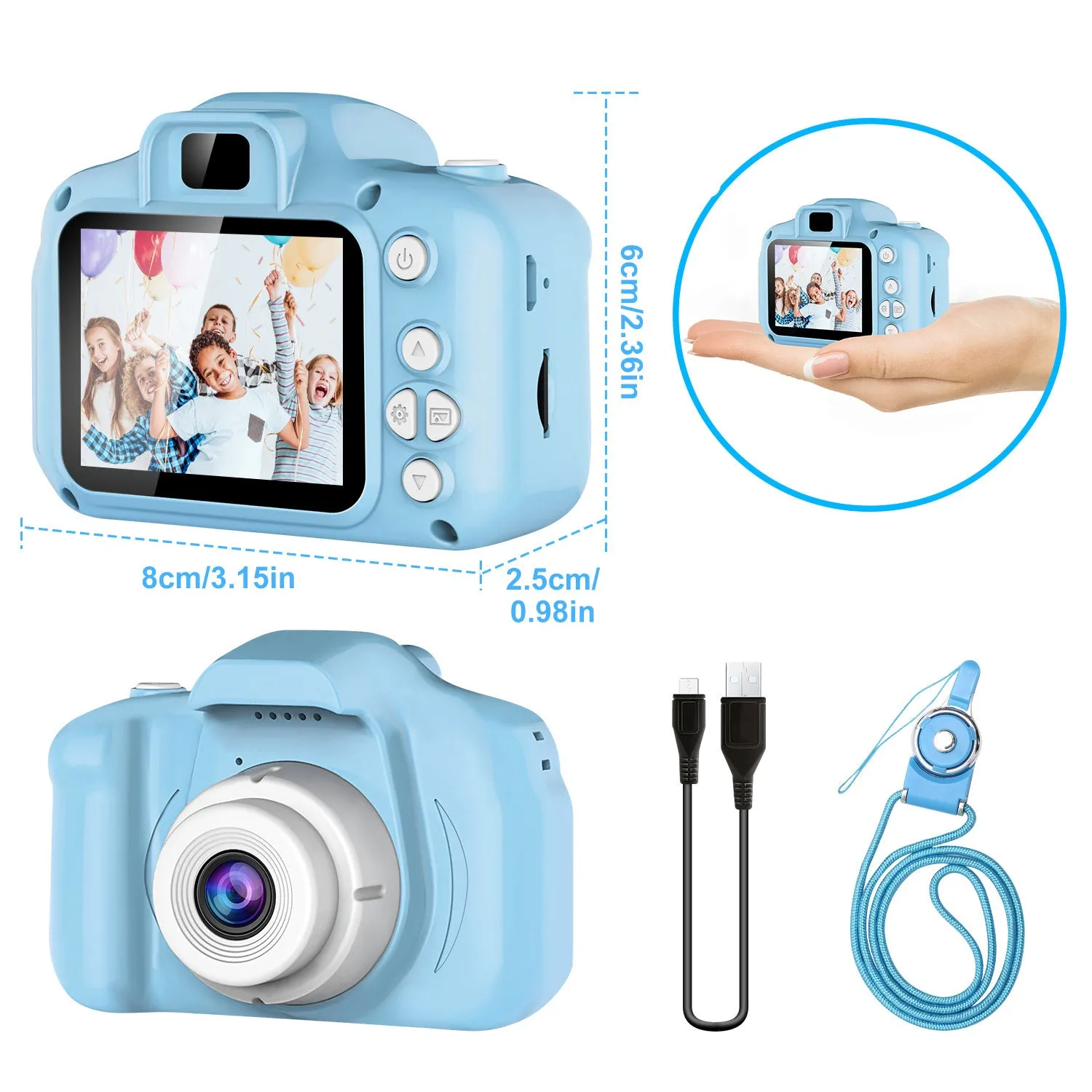 2.0' Screen 12MP 1080P FHD Video Camera