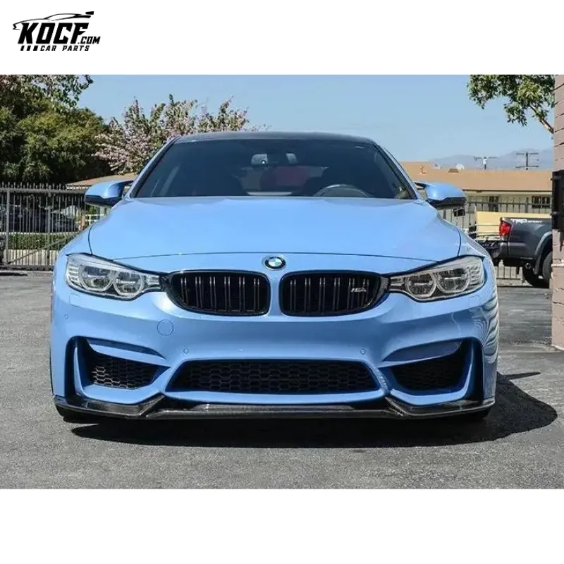 2014-2020 F82 M4 Carbon Fiber VA style Front Bumper Lip Spoiler Chin Splitter Body Kits For BMW F80 F82 F83 M3 M4