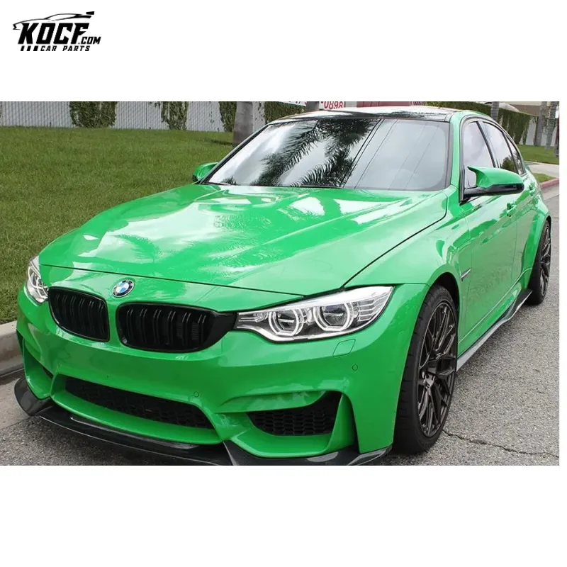 2014-2020 F82 M4 Carbon Fiber VA style Front Bumper Lip Spoiler Chin Splitter Body Kits For BMW F80 F82 F83 M3 M4