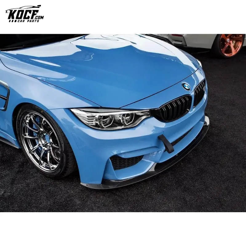 2015-2019 F82 M4 3DD Style Carbon Fiber Front Bumper Lip Spoiler Chin Splitter Body Kits For BMW F80 F82 M3 M4
