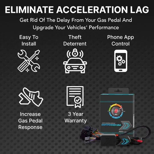 2020 - 2024 GMC SIERRA Throttle Response Controller | ShiftPower