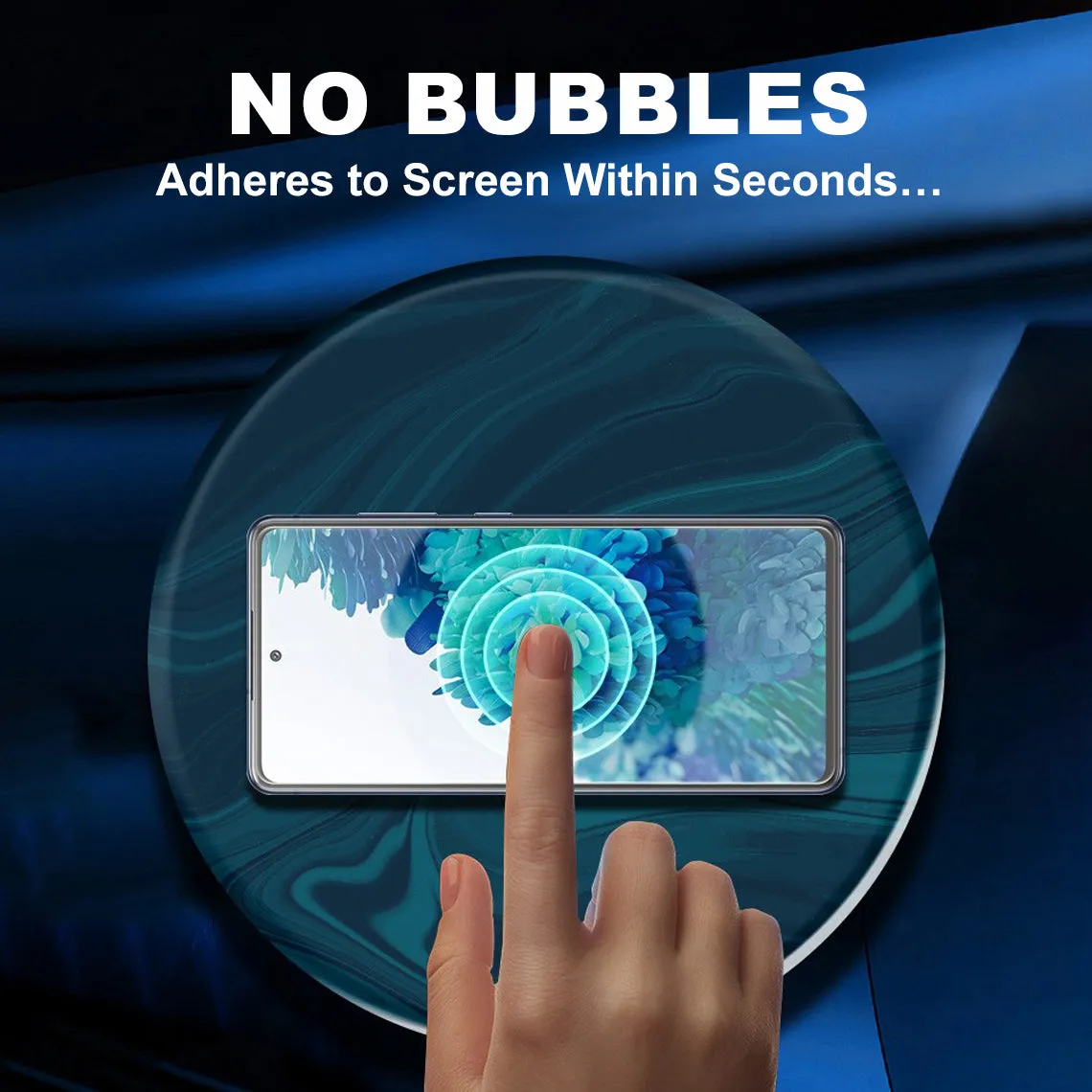 2.5D Tempered Glass Screen & Lens Protectors for Galaxy S20 FE - Clear