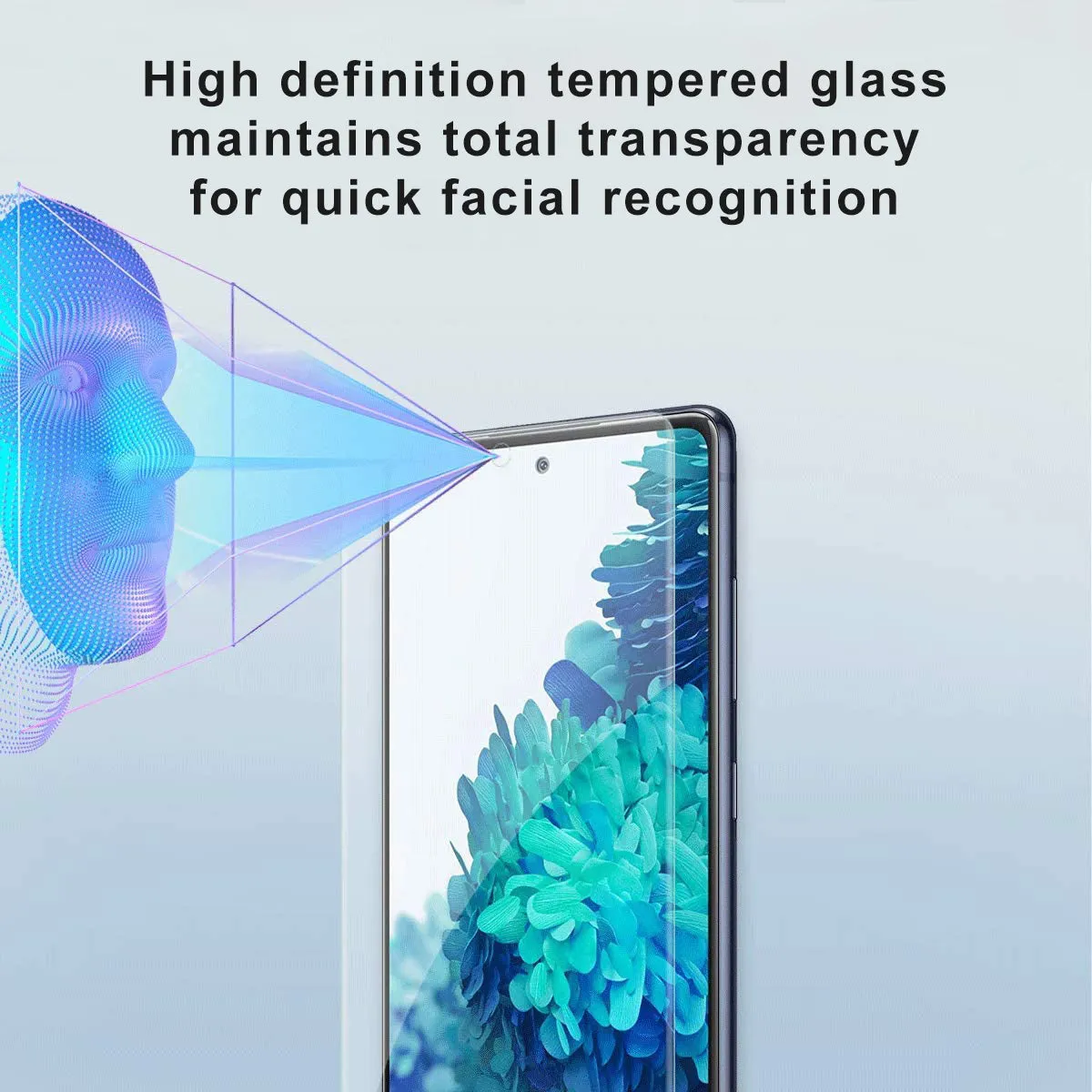 2.5D Tempered Glass Screen & Lens Protectors for Galaxy S20 FE - Clear