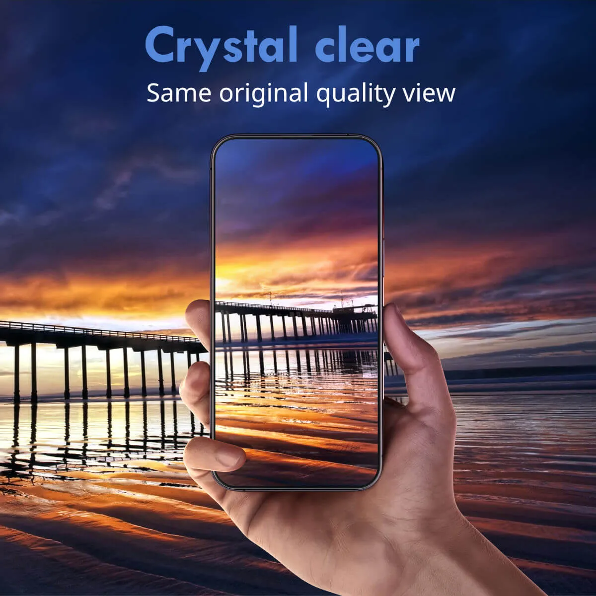 2x Hugmie® iPhone 12 Pro Max Full Coverage Screen Protector