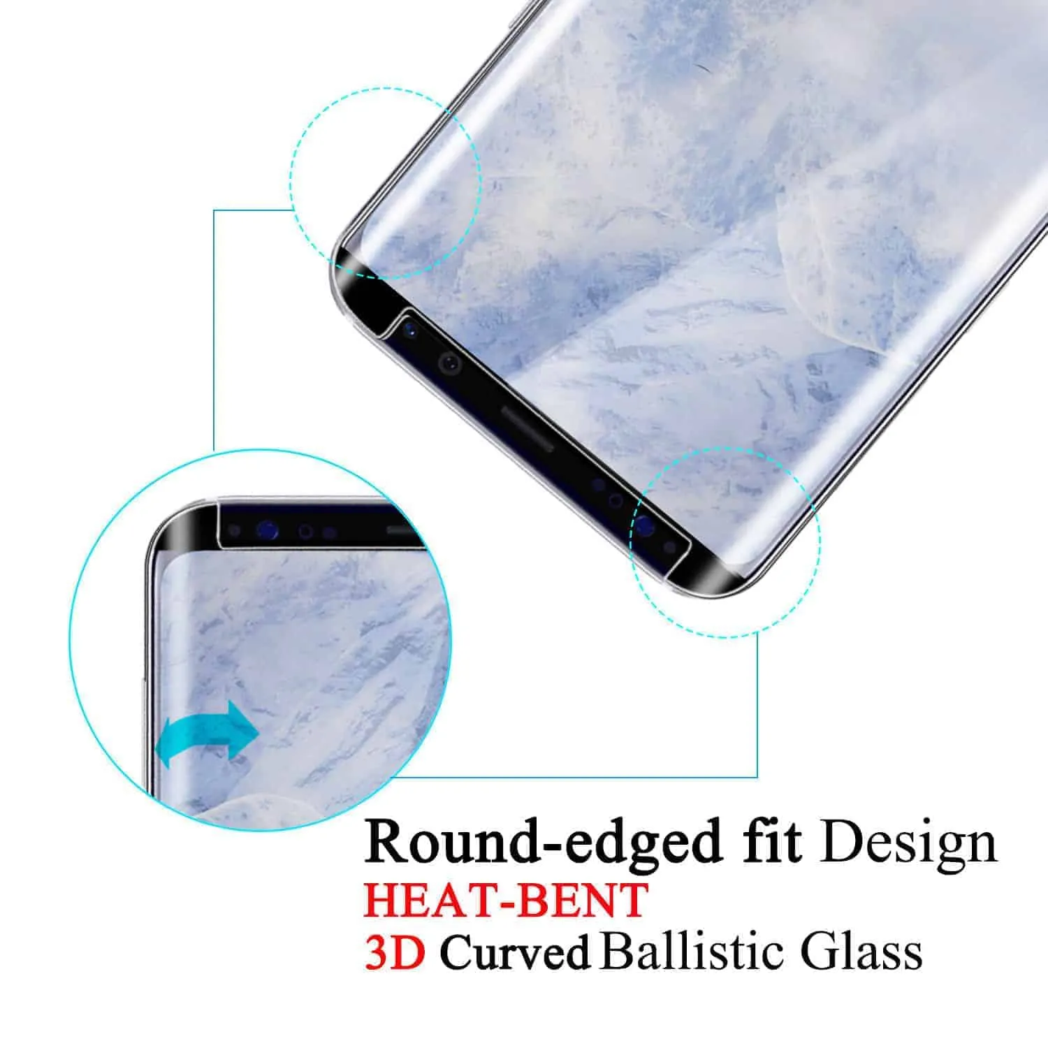 3 Pack S9 Plus Screen Protector Clear | Samsung Galaxy S9 Plus Screen Protector