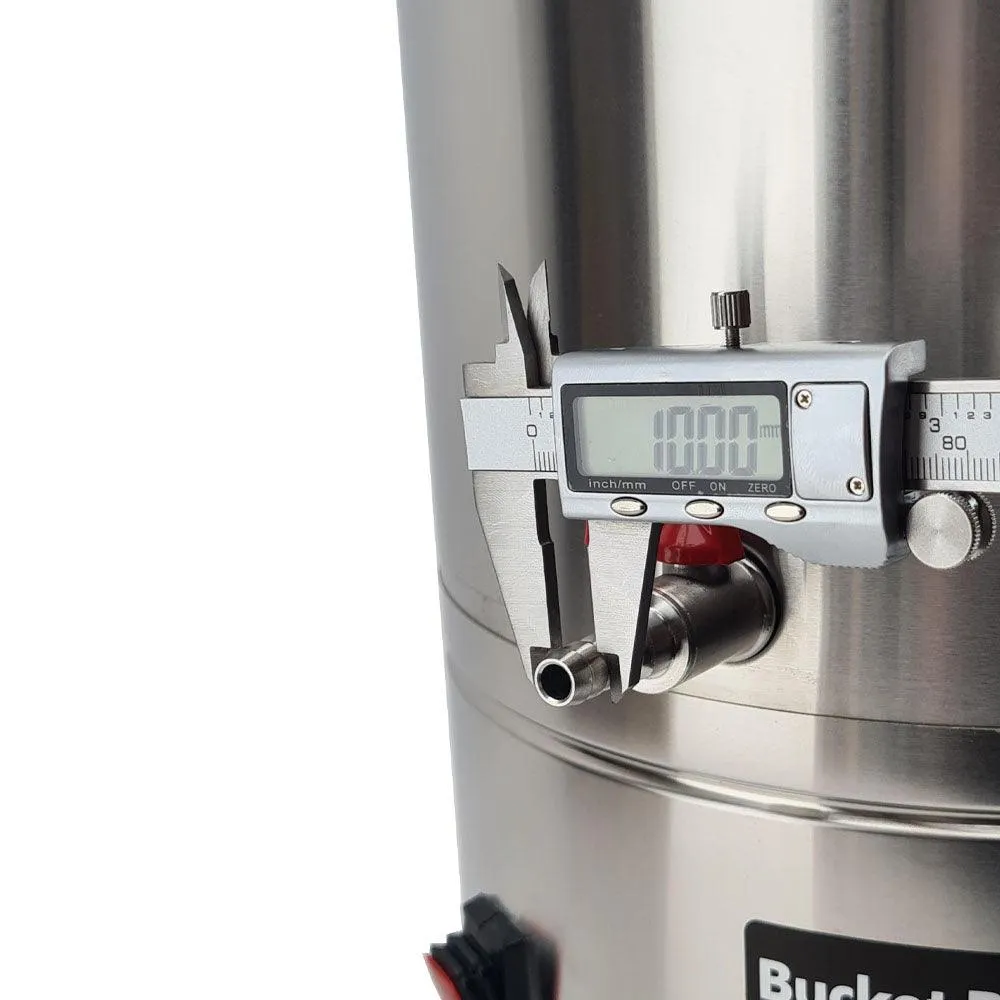 35L SS Bucket Buddy with Heating - Integrated 36 Watt Element 220-240V AC