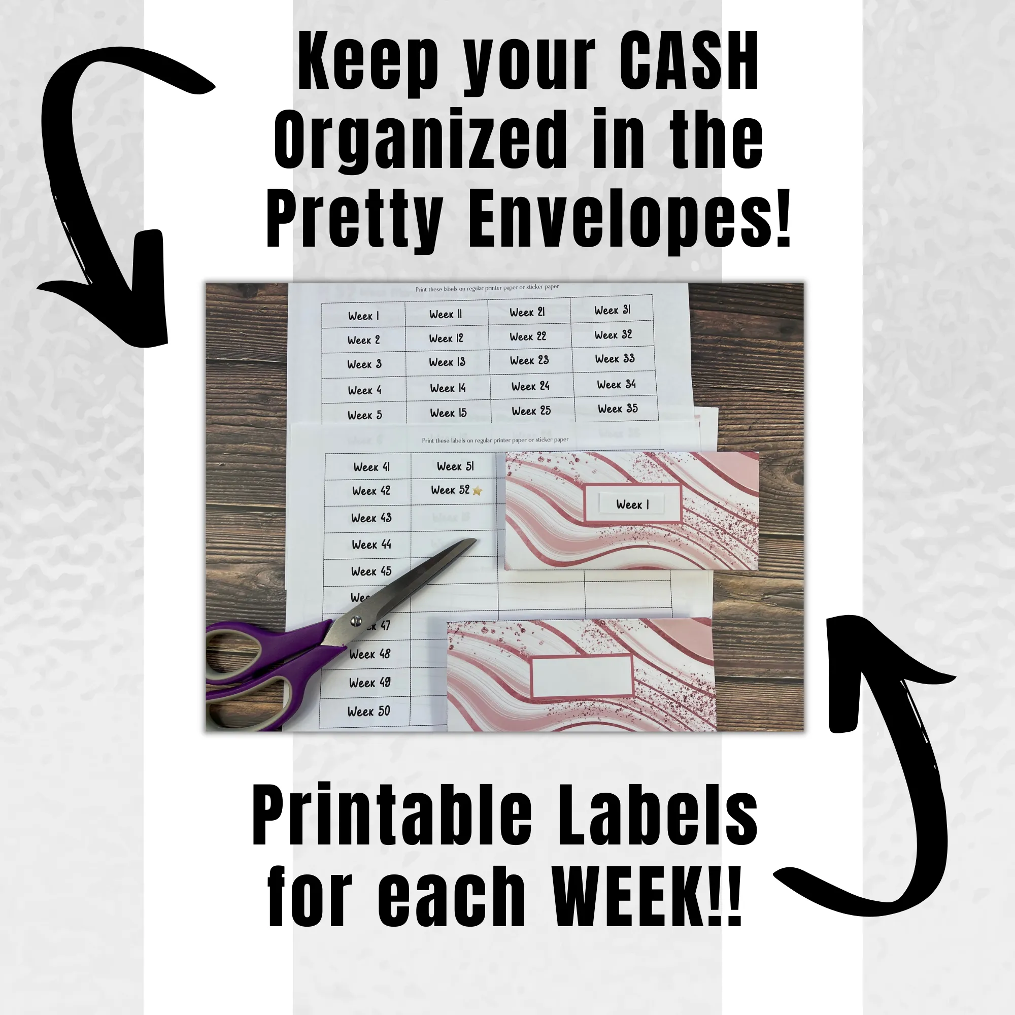 52 Week Money Saving Challenge System