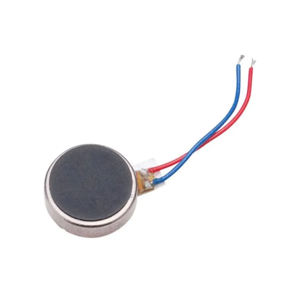 830 8mm Diameter 3.0mm width Flat Button Coin type Micro Vibrator Motor 3V