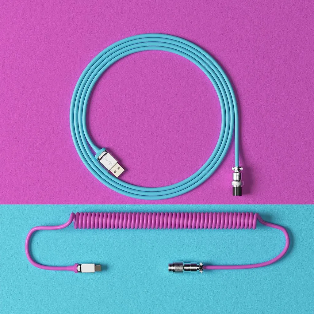 Akko Coiled Aviator Cable (Midnight)