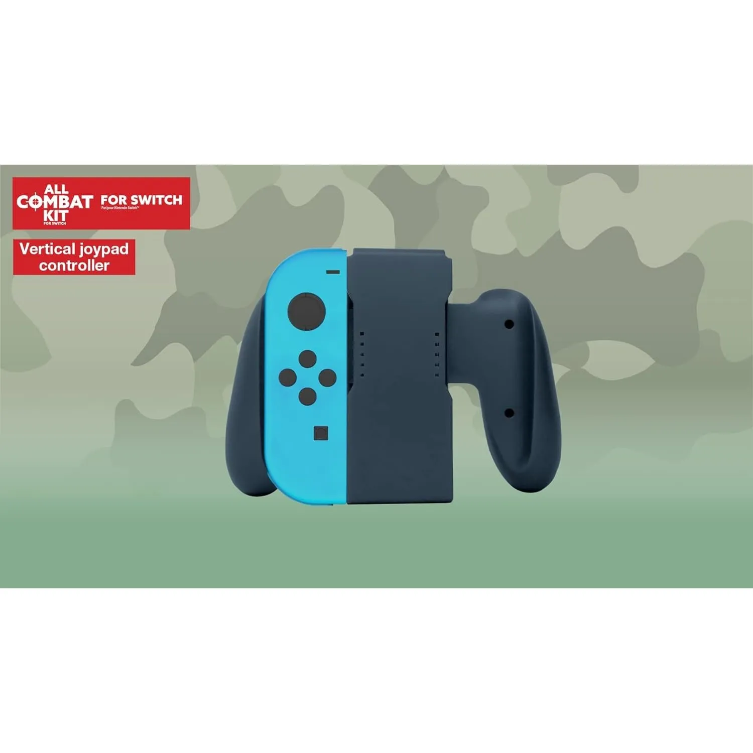 All Combat 8 in 1 Kit for Switch - Boxing Grips, Vertical Joypad, Leg/Arm Straps, Swords & Rifle (Nintendo Switch)