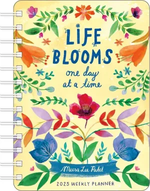 Amber Lotus Meera Lee Patel 2025 Weekly Planner Calendar