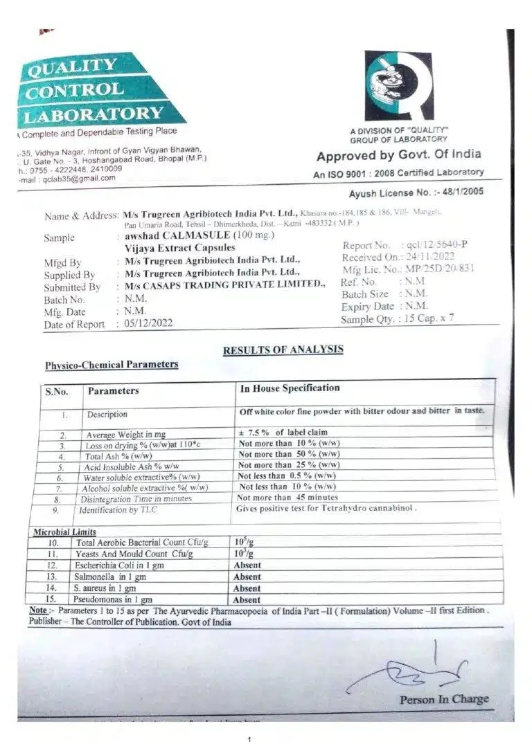 Awshad - Calmasule Capsules