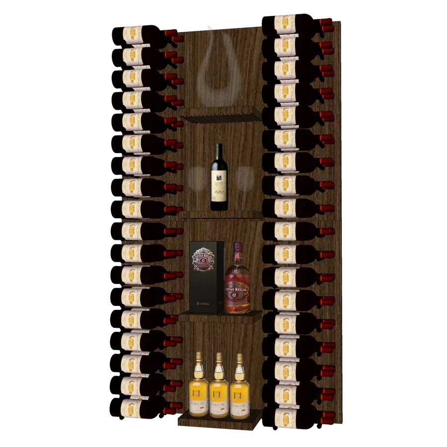 Blue Grouse THE WINE BAR VINdustry Wine Wall