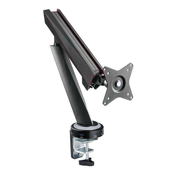 Desky Single LED Gaming Monitor Arm