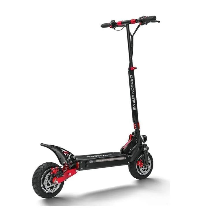DRAGON GTR V2 ELECTRIC SCOOTER HIGH PERFORMANCE DUAL MOTOR 6 MONTHS FREE SERVICE