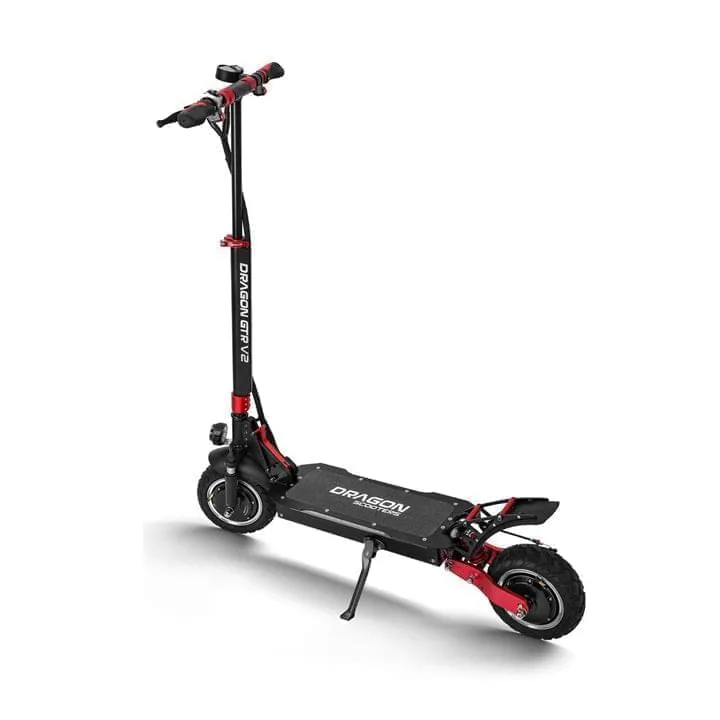 DRAGON GTR V2 ELECTRIC SCOOTER HIGH PERFORMANCE DUAL MOTOR 6 MONTHS FREE SERVICE