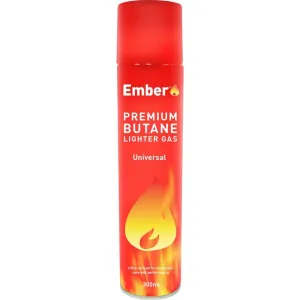 Ember Butane Lighter Gas Refill 300ml EMB300