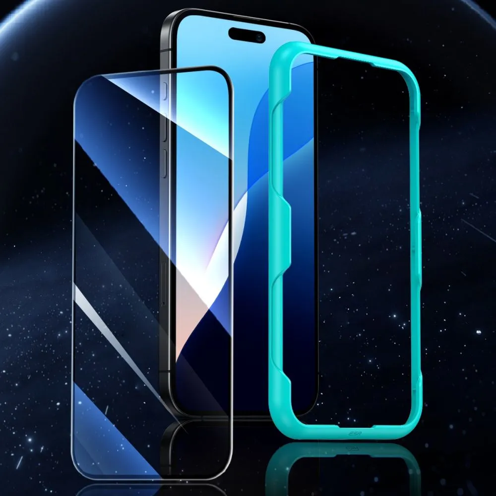 ESR 2-pack Tempered Glass Screen Protector for Apple iPhone 16 Pro - Clear