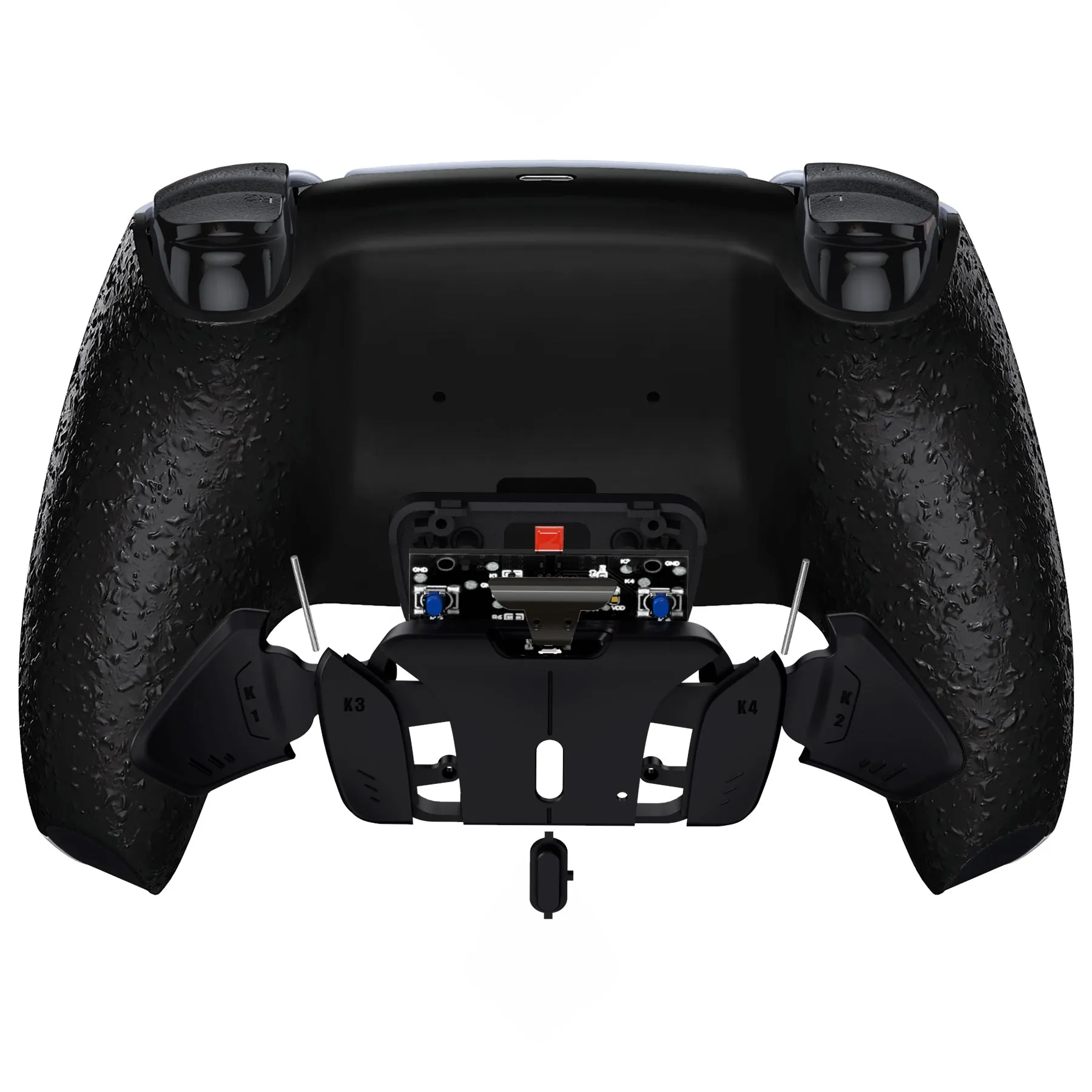 eXtremeRate Remappable RISE4 V3 Remap Kit for PS5 Controller BDM-030/040/050 - Textured Black - YPFP3002G4