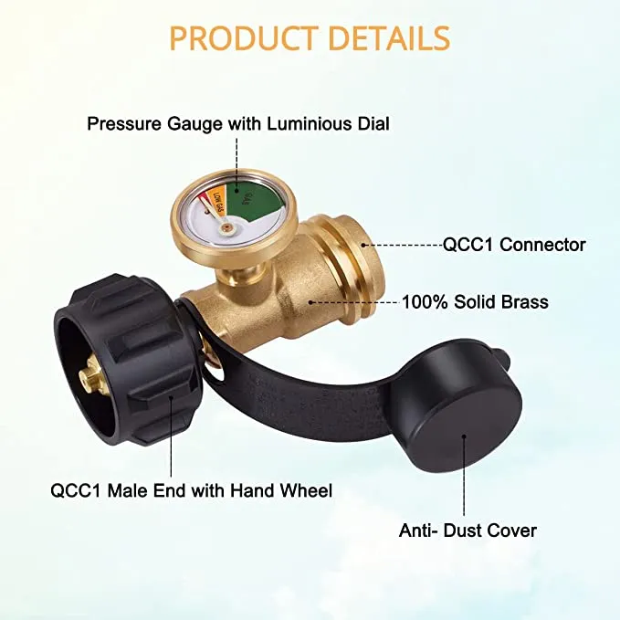 Gasland Propane Tank Gauge Level Indicator