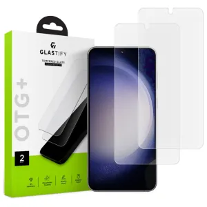 Glastify OTG  2-Pack Glass Screen Protector for Samsung Galaxy S23  Plus - Clear