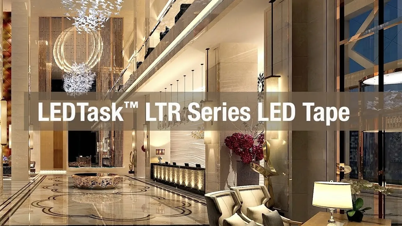 GM Lighting LTR-S-24V 2.5W 16FT LED Tape Indoor Location 27K-40K