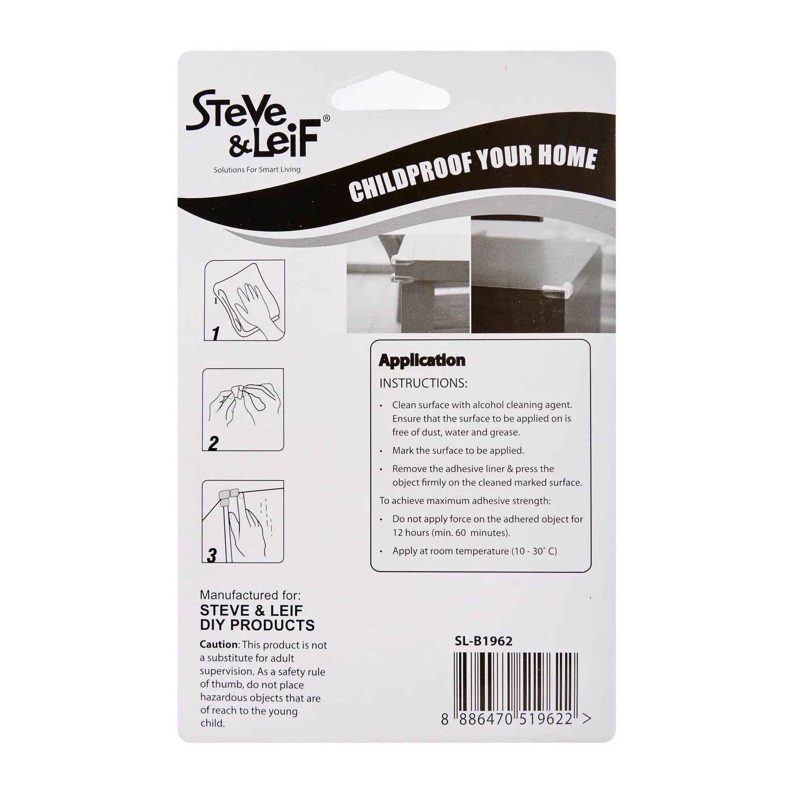 Heavy Duty Corner Protector Clear (4Pcs)