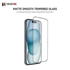 Hugmie® Matte Glass Screen Protector for iPhone 16 Series