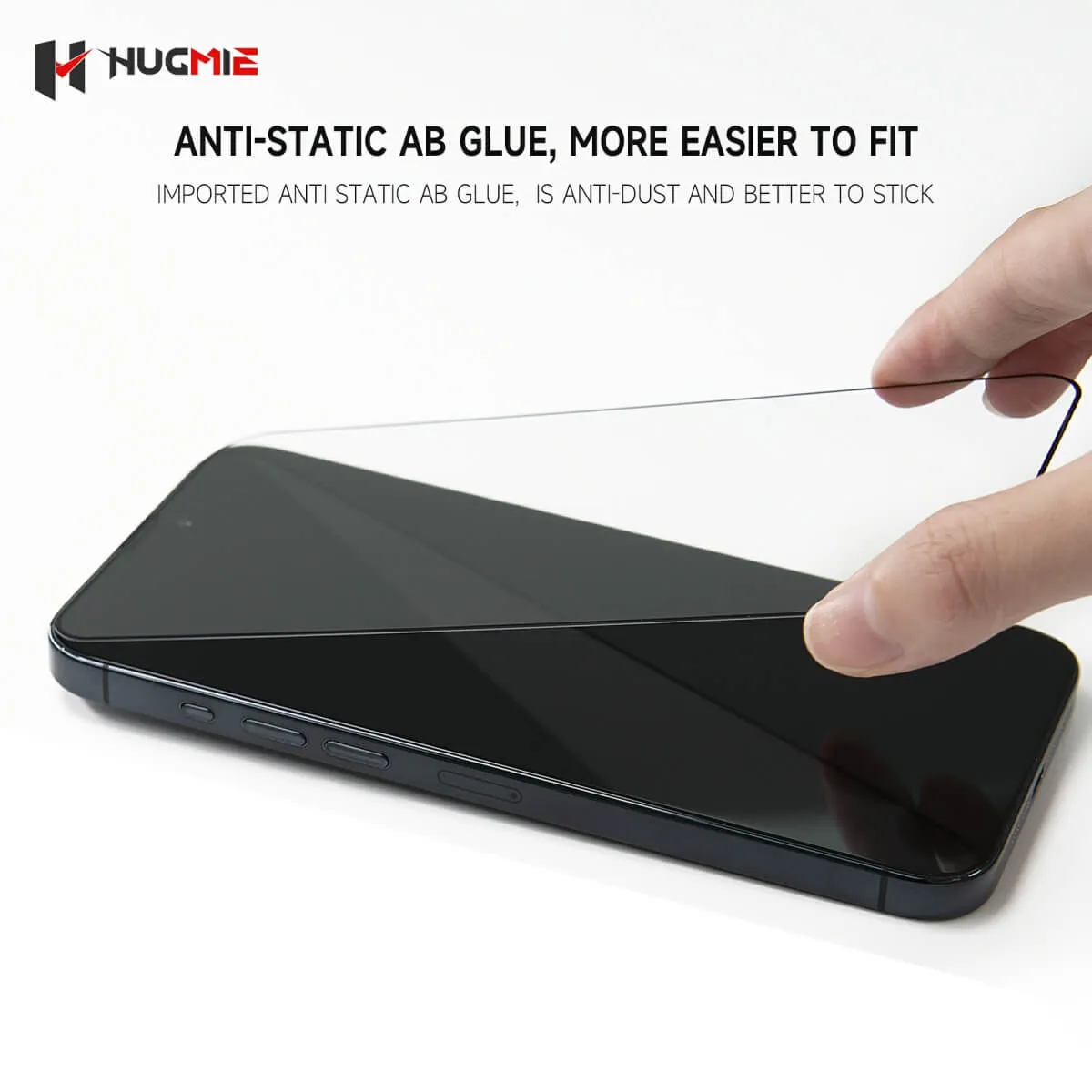 Hugmie® Matte Glass Screen Protector for iPhone 16 Series