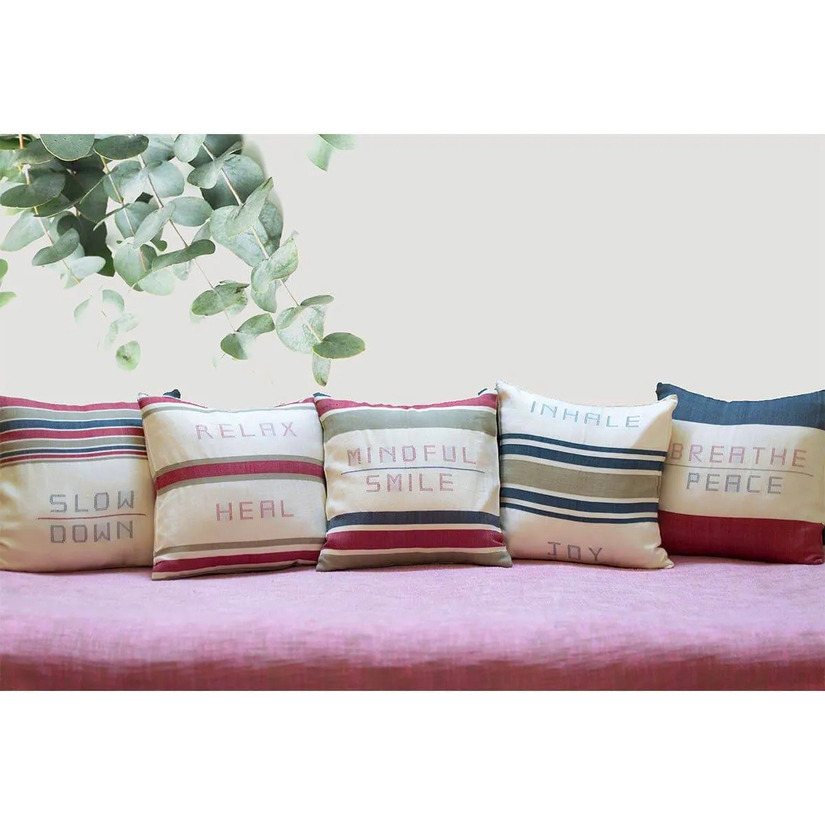 Inhale Joy - Cushion Cover