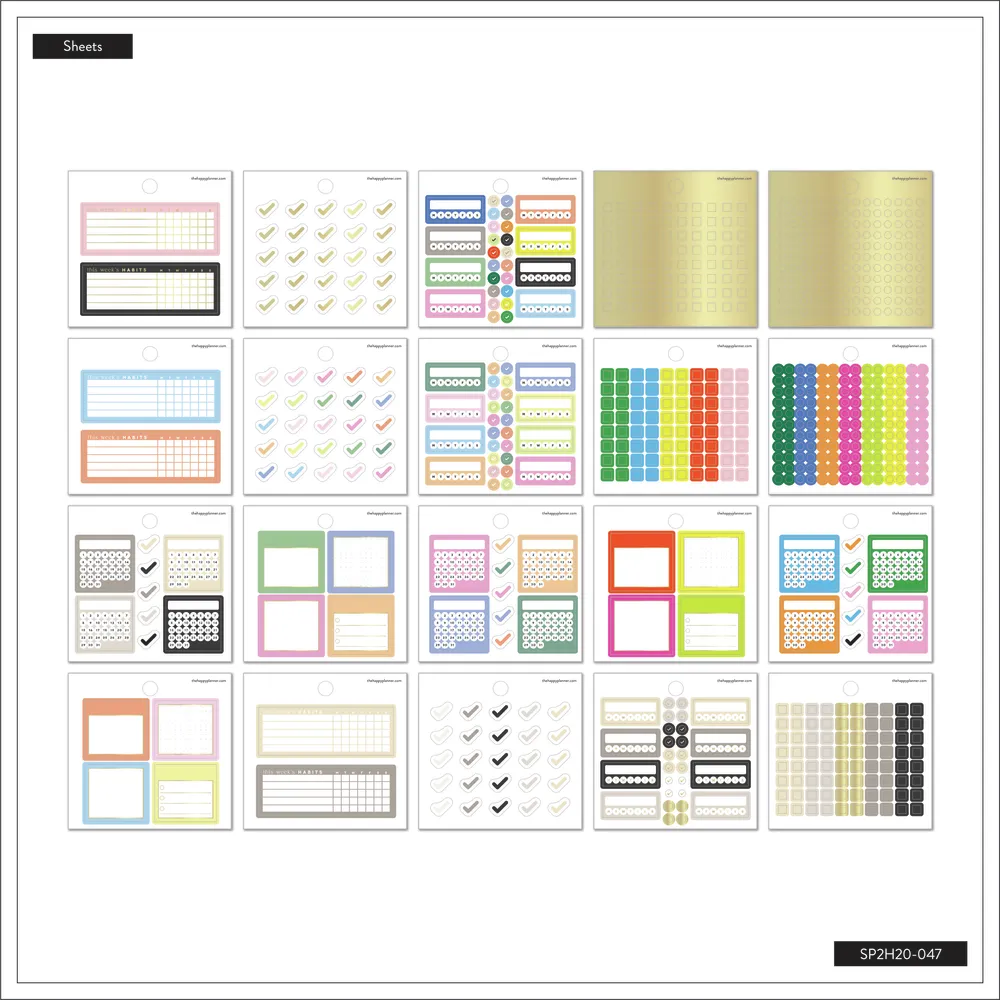 Journaling Trackers - Tiny Sticker Pad