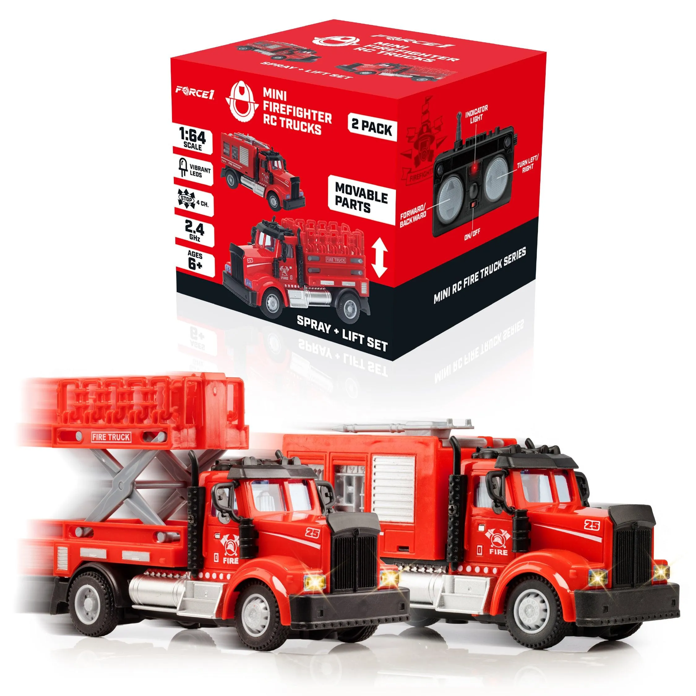 Mini Firefighter RC Trucks