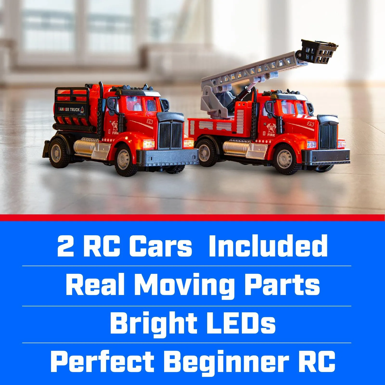 Mini Firefighter RC Trucks