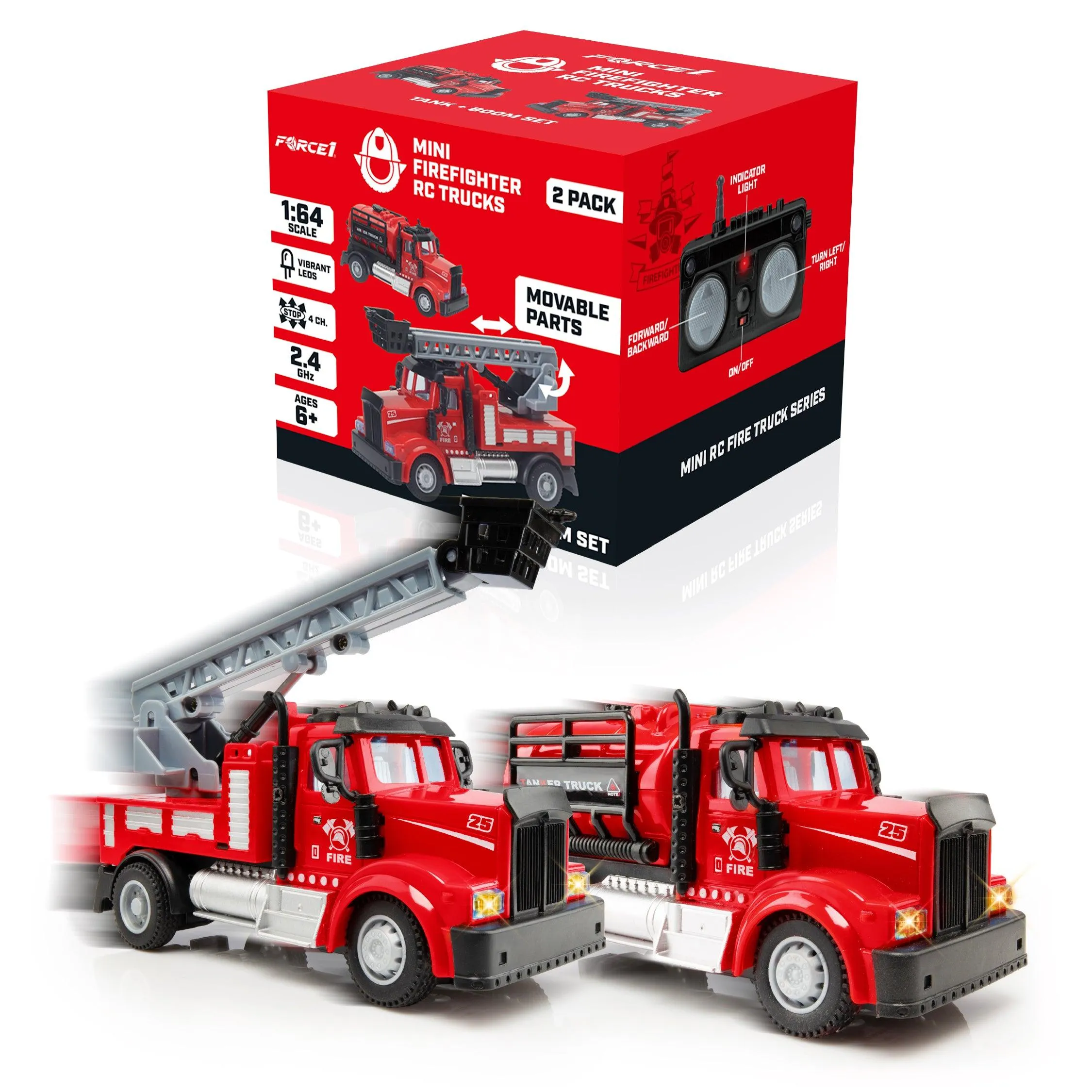 Mini Firefighter RC Trucks