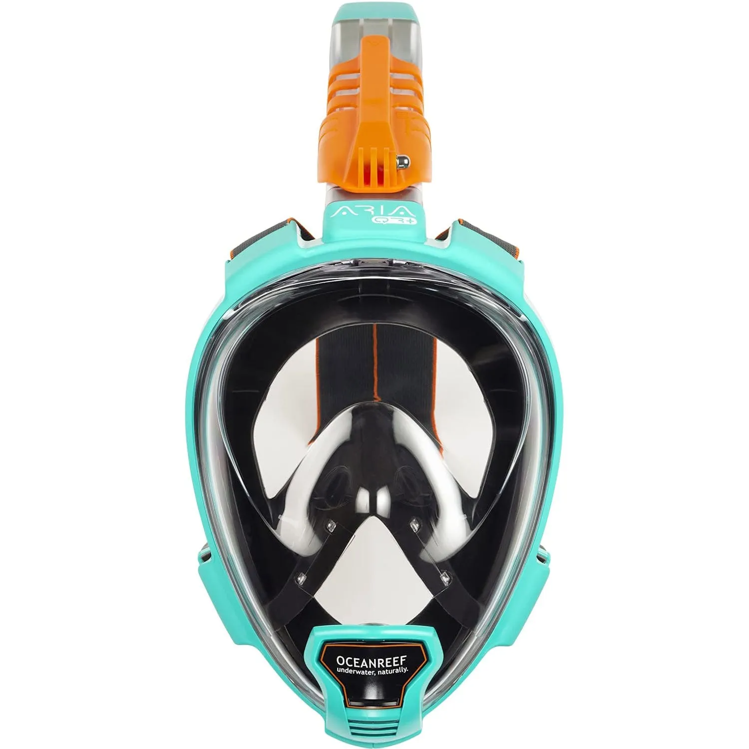 Open Box Ocean Reef ARIA QR  Full Face Snorkeling Mask - Teal - Large/X-Large