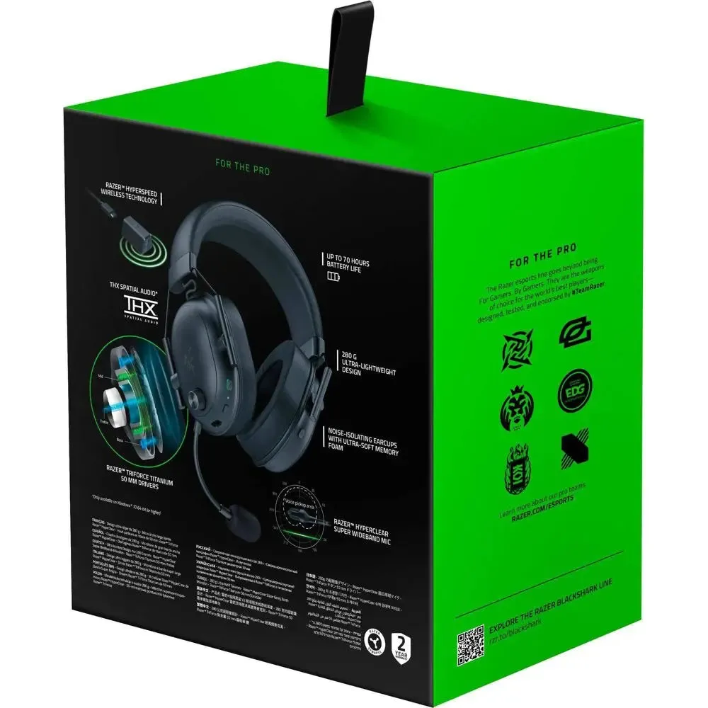 Open Box - Razer BlackShark V2 HyperSpeed Gaming Headset