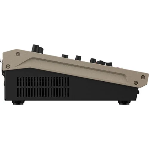 Roland VR-6HD HD AV Mixer – On-Stage MIX400 4 Channel 3 Pin Multi Network XLR Cable Breakout   Mixer Stand