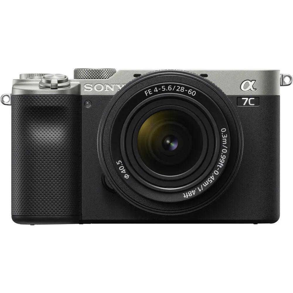 Sony Alpha a7C Mirrorless Camera W/ 28-60mm Lens ILCE7CL/S - Advanced Bundle