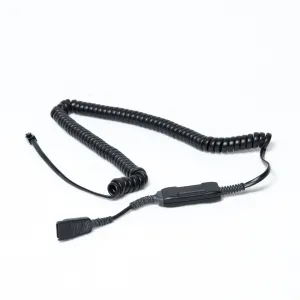Starkey S135-HIC Amp Cable with Flat QD to RJ9 for Starkey Headsets