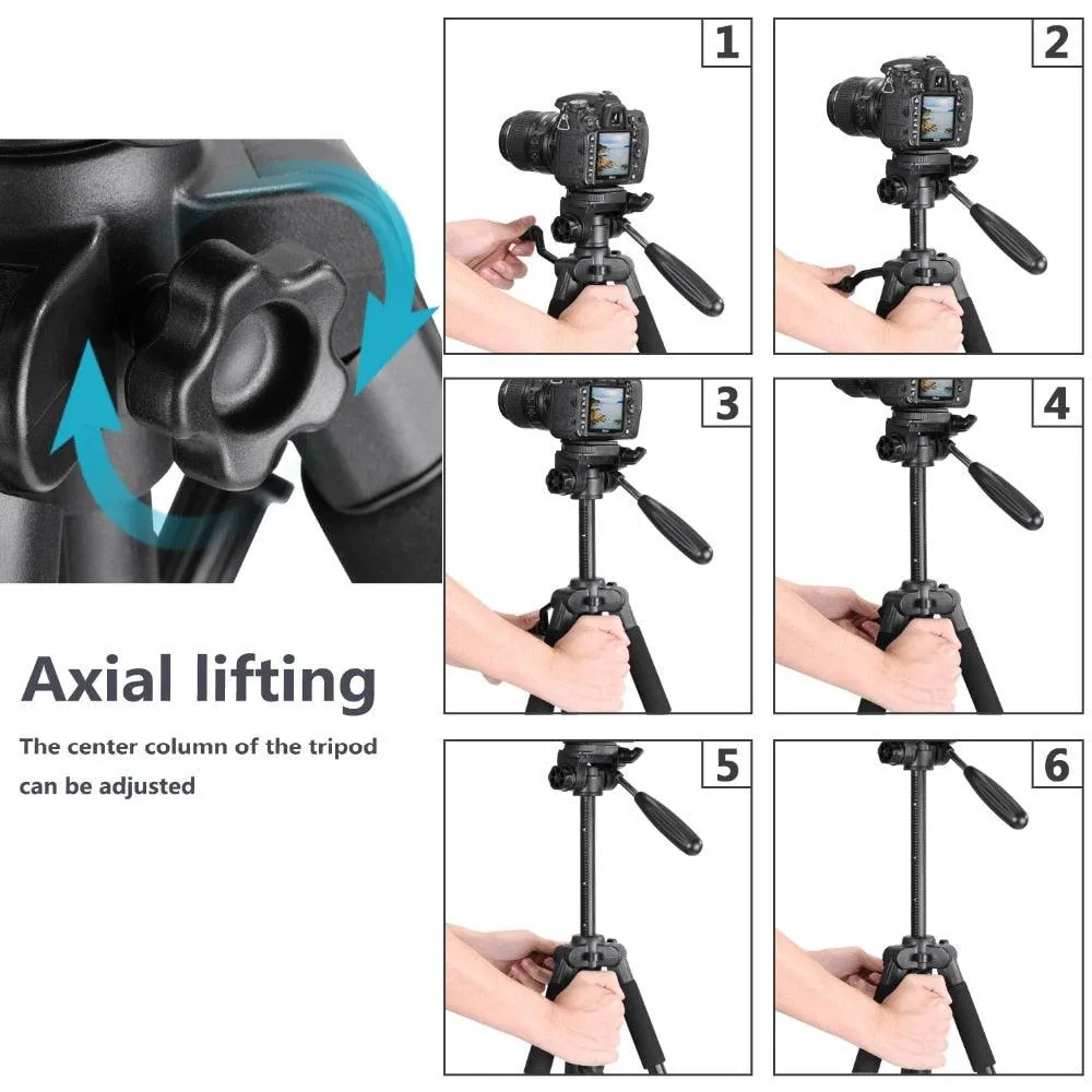 Tripod 47cm/18.5" to 142cm/56"