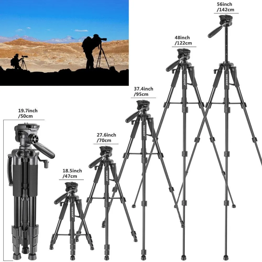 Tripod 47cm/18.5" to 142cm/56"