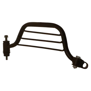 TVS Footrest Assembly with Sareeguard 4V - Enhanced Passenger Safety and Comfort