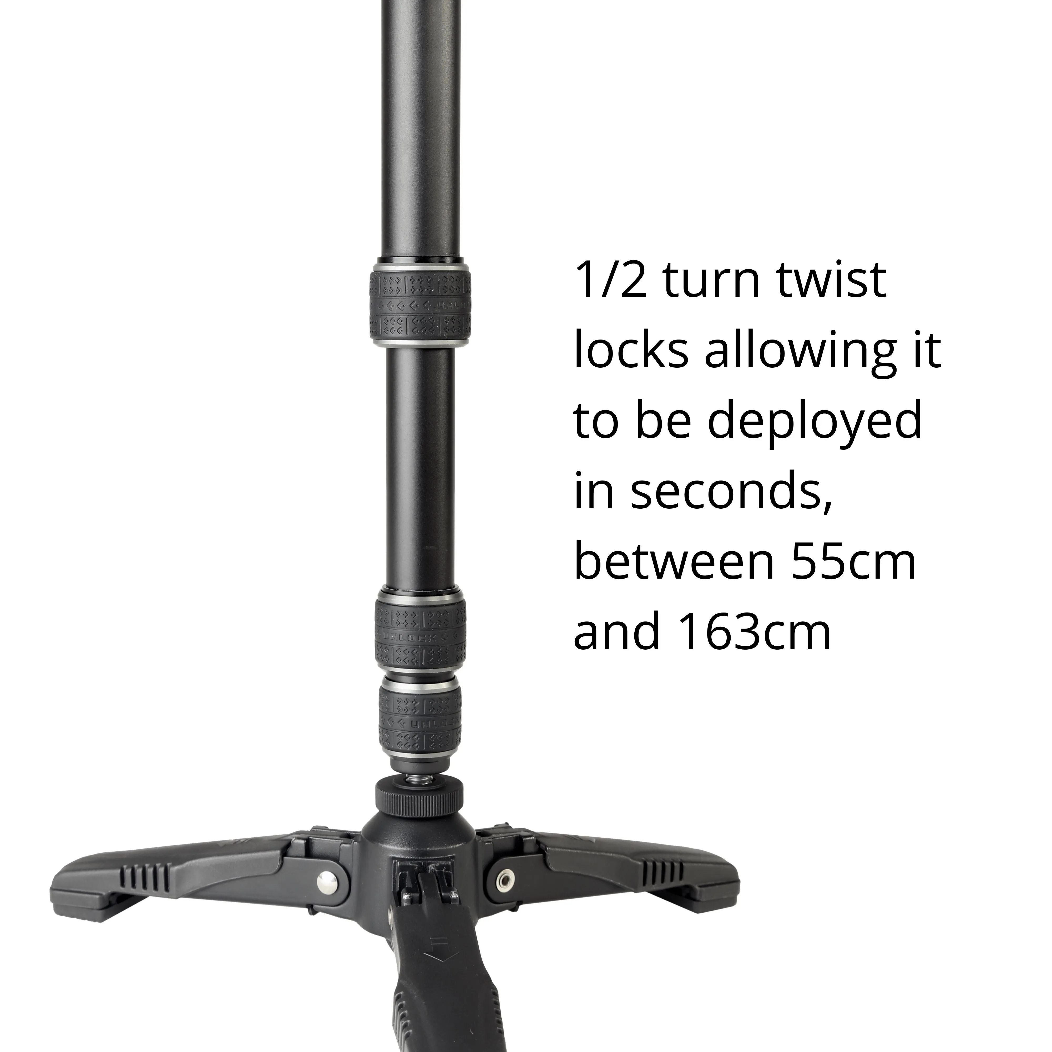 VEO 2S AM-264TR 26mm Aluminium Monopod with Smartphone Kit