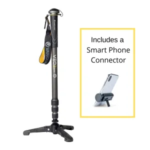 VEO 2S CM-264TR 26mm Carbon Monopod with Smartphone Kit