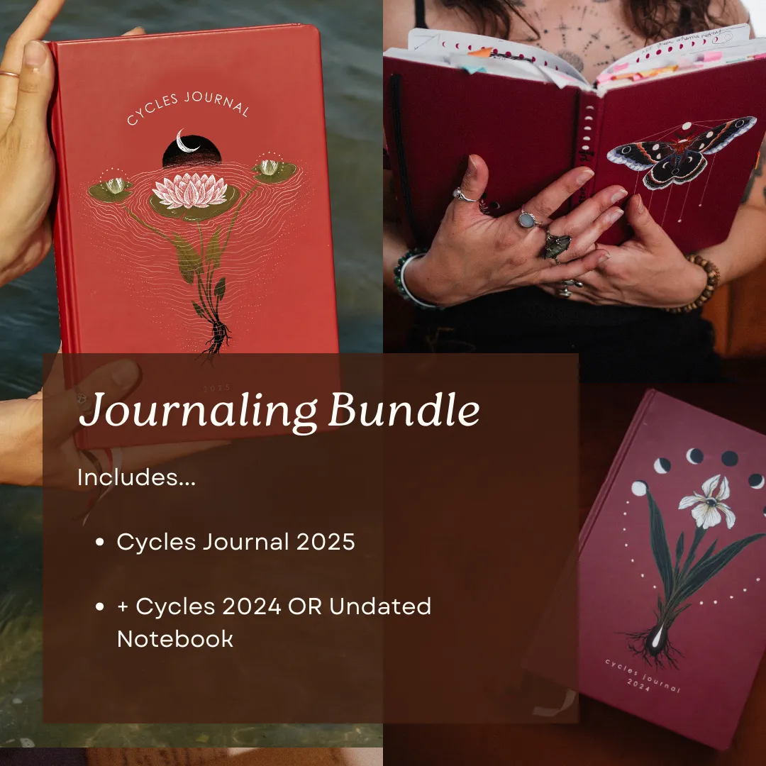 Wholesale - Cycles Journal® 2025: Moon, Menstrual & Mental Health Tracker