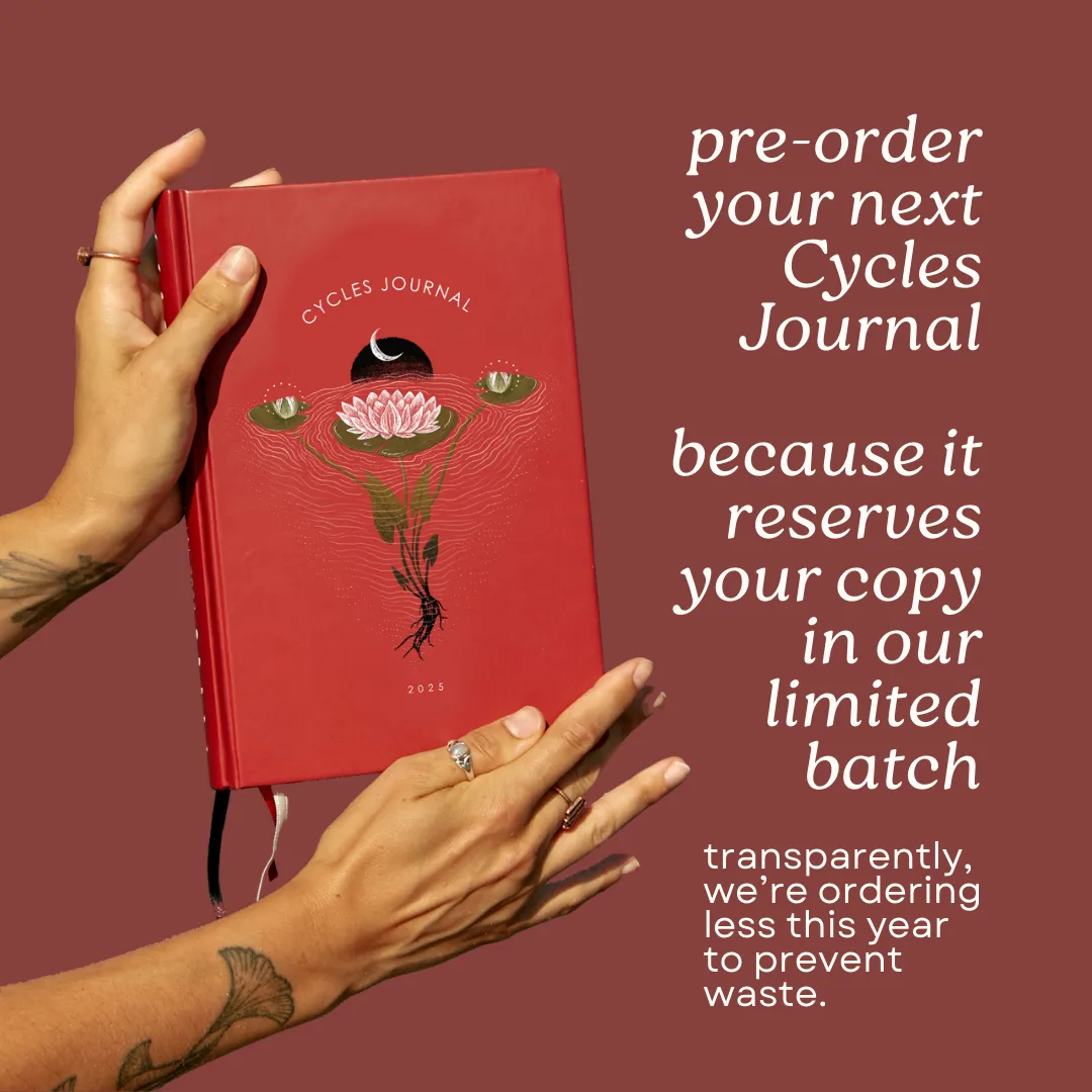 Wholesale - Cycles Journal® 2025: Moon, Menstrual & Mental Health Tracker