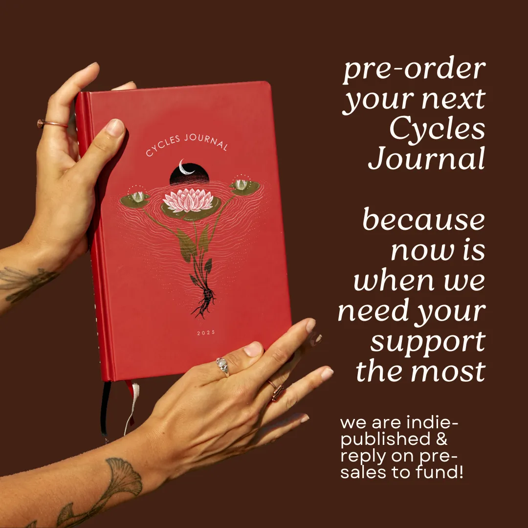 Wholesale - Cycles Journal® 2025: Moon, Menstrual & Mental Health Tracker