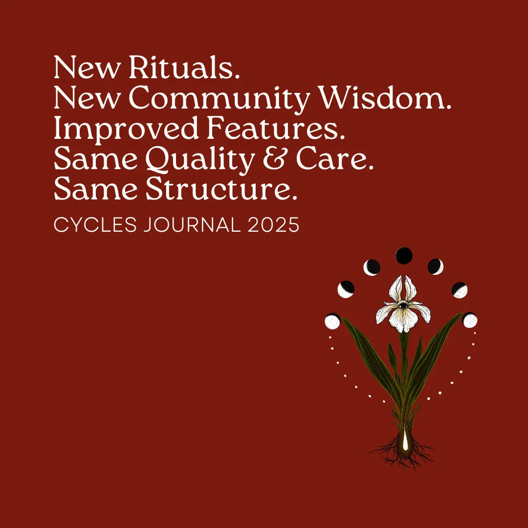 Wholesale - Cycles Journal® 2025: Moon, Menstrual & Mental Health Tracker
